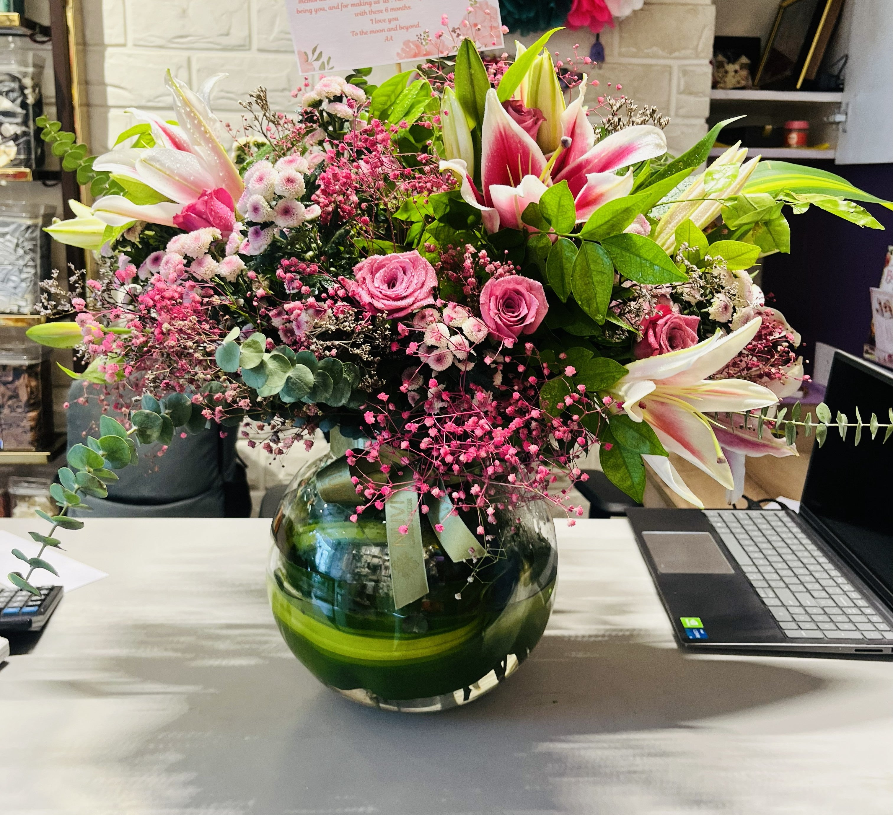 Radiant Sunshine Vase