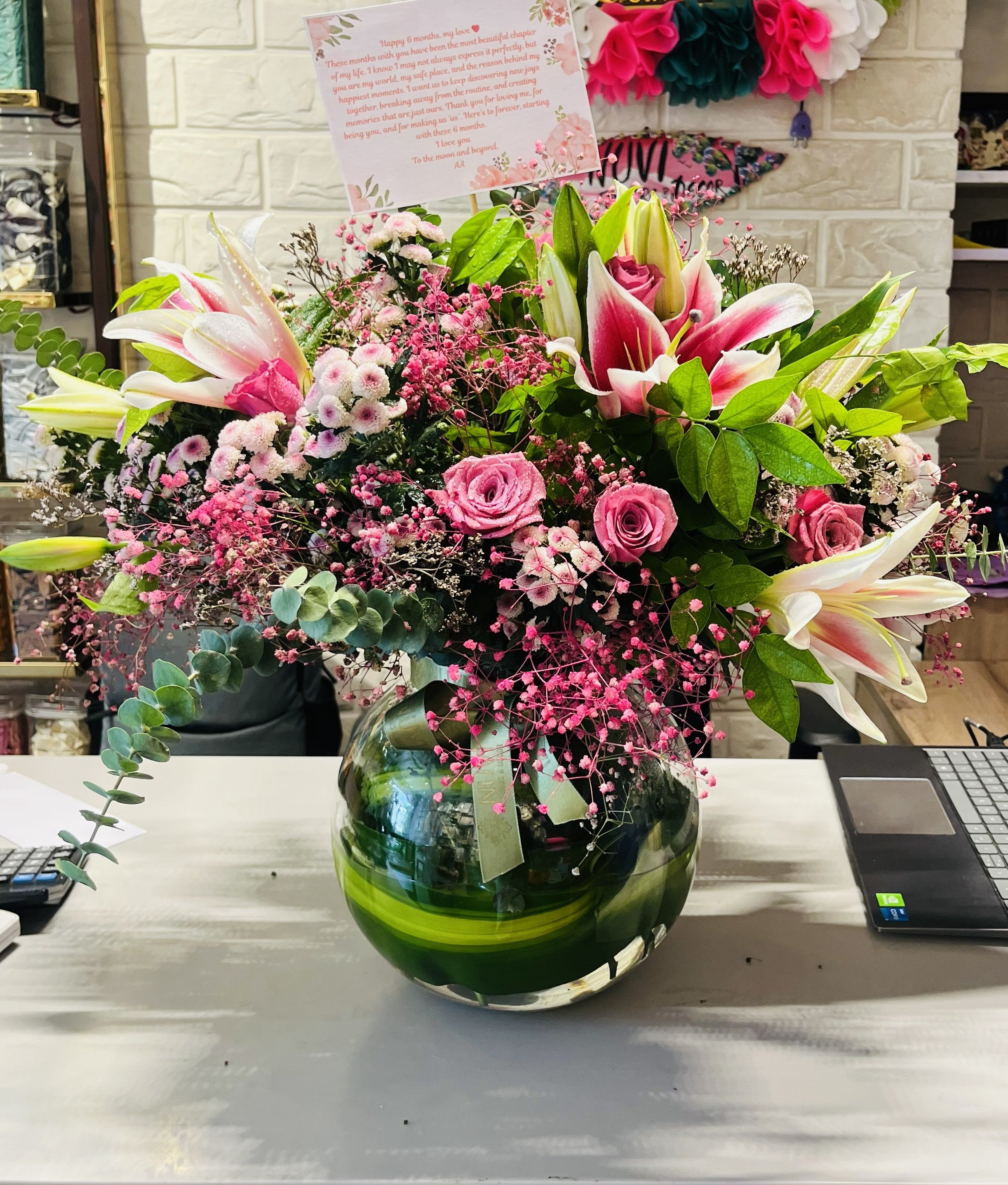 Radiant Sunshine Vase