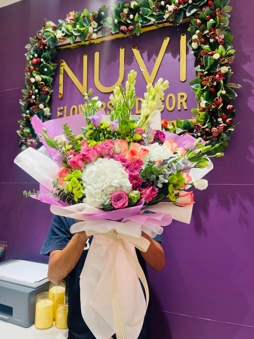 Elegant Floral Hand Bouquet