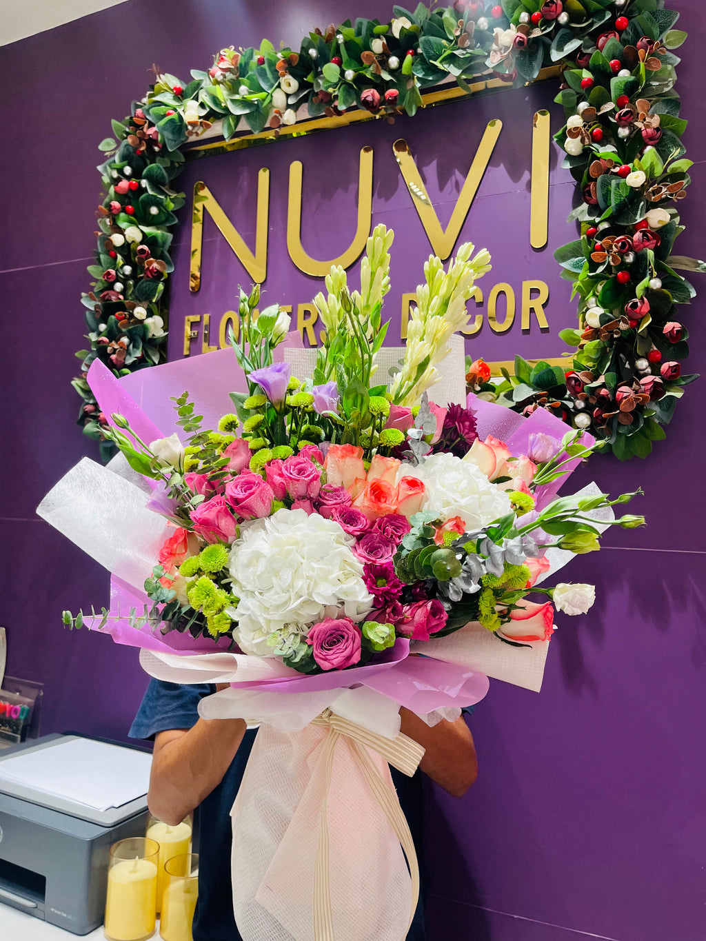 Elegant Floral Hand Bouquet
