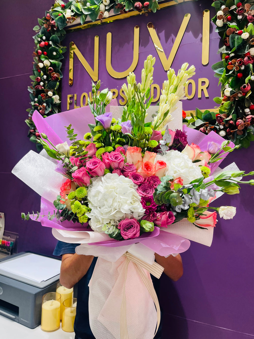 Elegant Floral Hand Bouquet