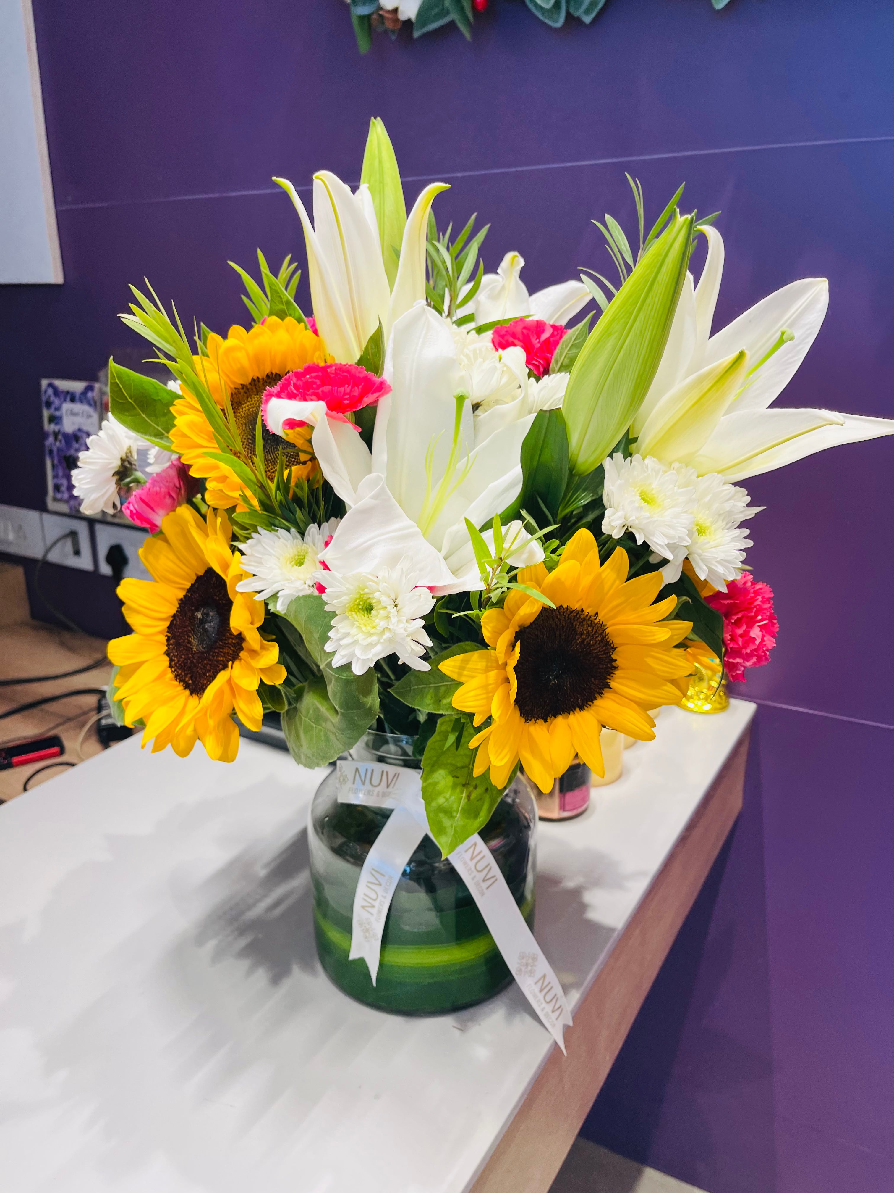 Vibrant Bloom Vase