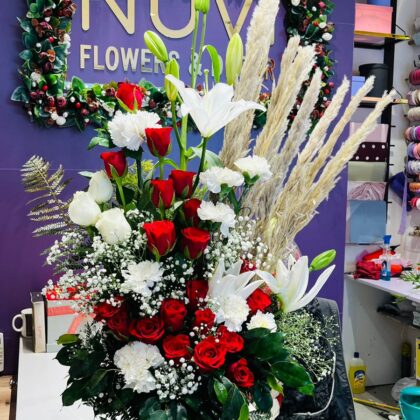 Timeless Romance Floral Vase
