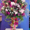 Royal Radiance Floral Vase