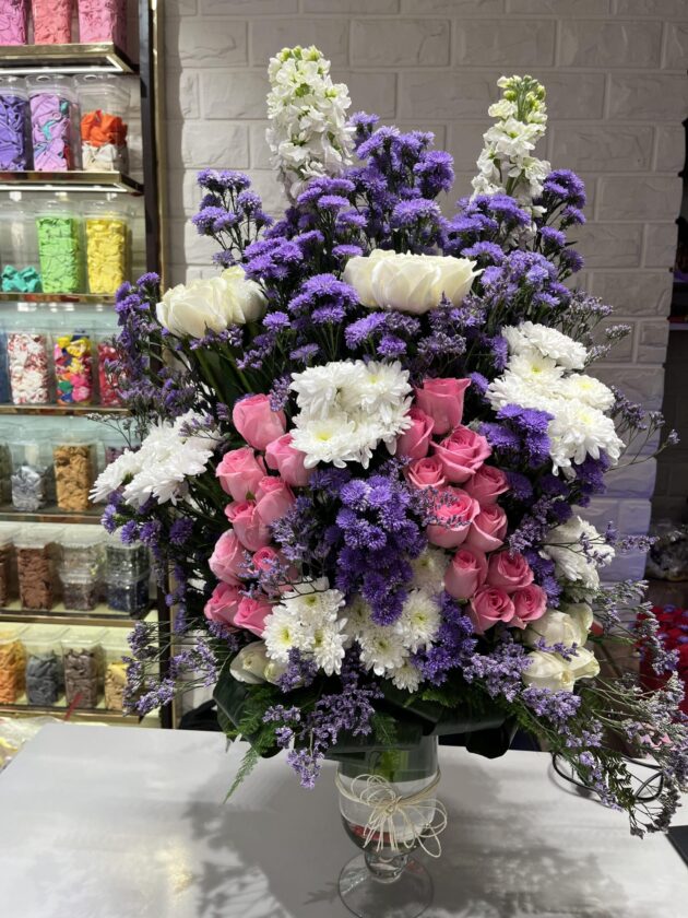 Graceful Blossom Vase