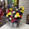 Vibrant Harmony Floral Basket