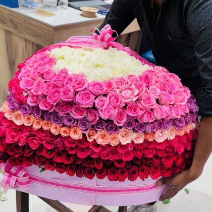 Luxury Heart Rose Arrangement
