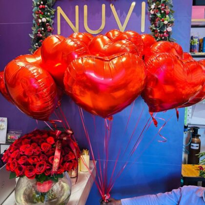 Love Bloom Balloon Bouquet